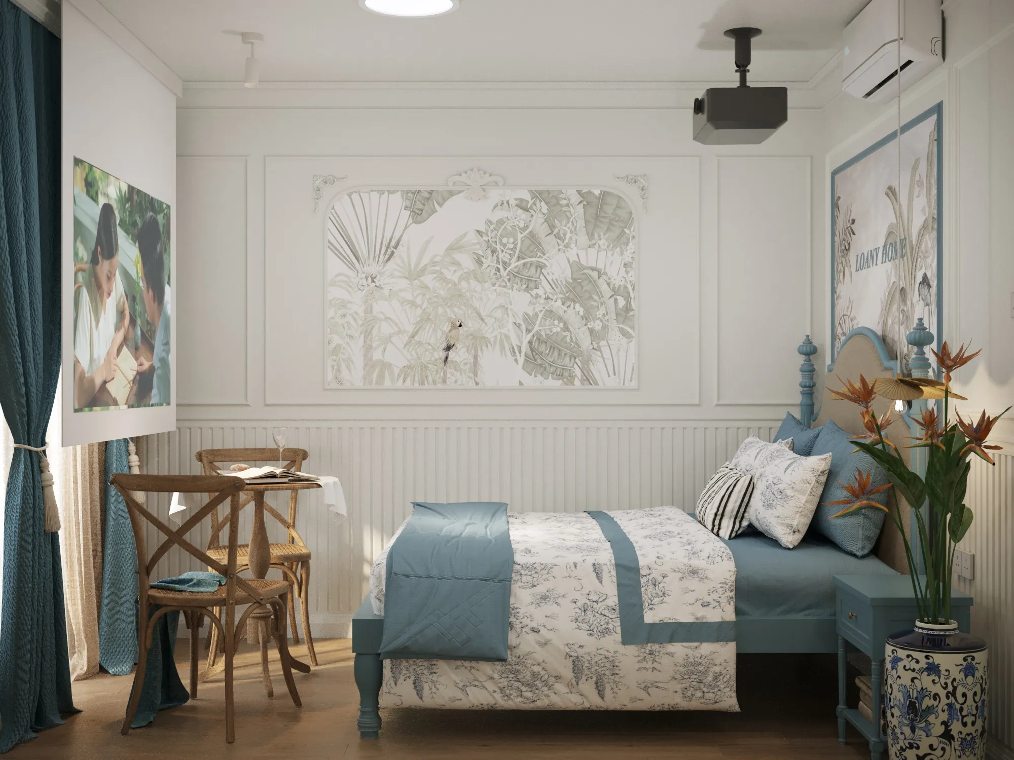 Không gian ấm cúng tại Loany Home
